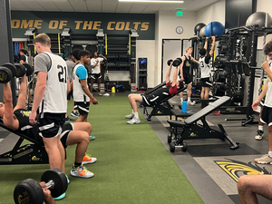 Louis Armstrong action photo