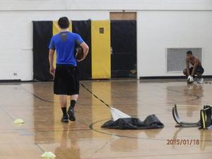 Andre W. action photo