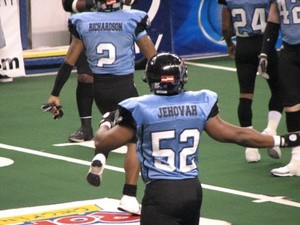 Tramaine J. action photo