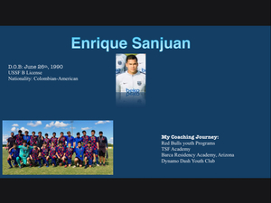 Enrique SanJuan action photo