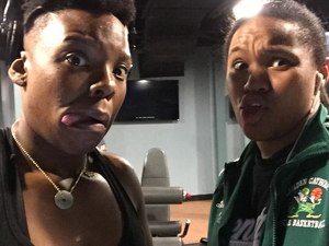 Deborah T. action photo