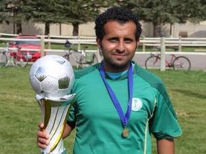Ayman A. action photo