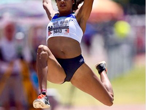 Malaina Payton action photo