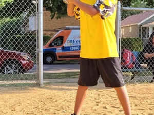 Timothy P. action photo