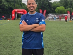 Enrique F. action photo