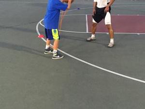 Mike C. action photo