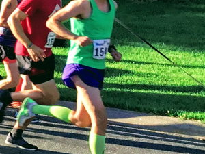 Mike Sanders action photo
