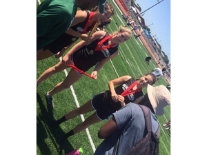 Adam G. action photo