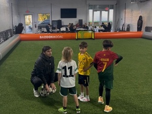 Juan Villacreces action photo