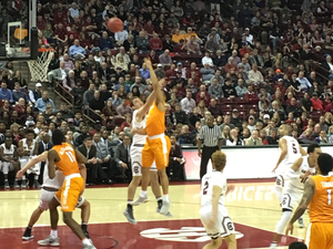 Mark T. action photo