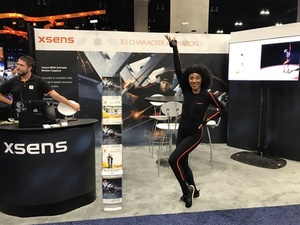 Tiffani G. action photo