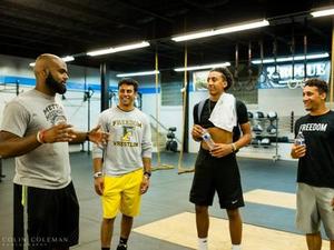 Andres M. action photo