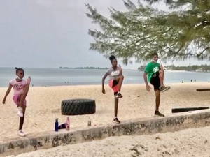 Jaydian J. Miller action photo