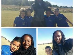 Shavine W. action photo