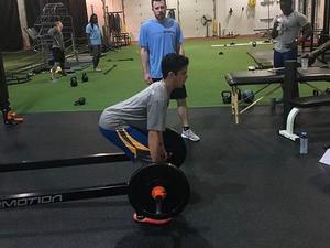 Morgan S. action photo