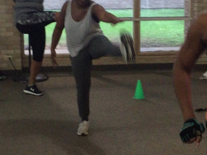 Don E K. action photo
