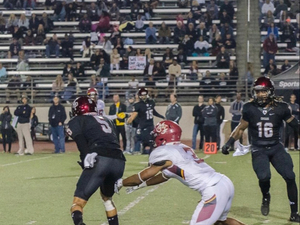 Lavell Thomas action photo