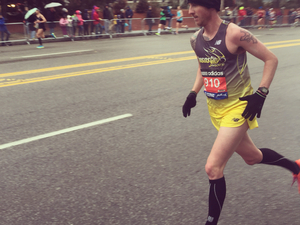 David F. action photo