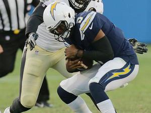 George Johnson action photo