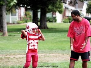 Raymond R. action photo