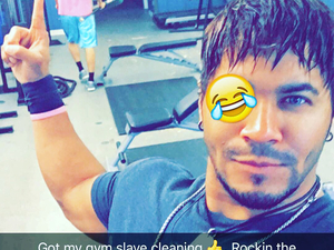 Stephen T. action photo