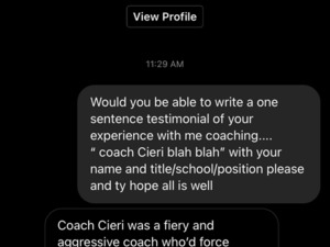 Kenneth Cieri action photo