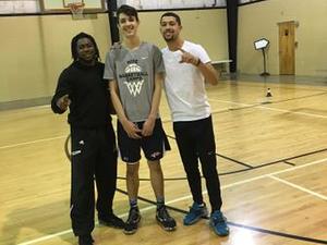 DeAndre W. action photo