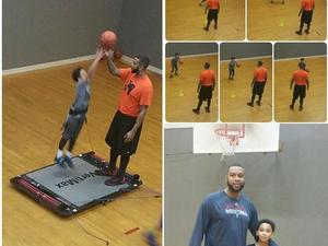 Ricardo Marsh action photo