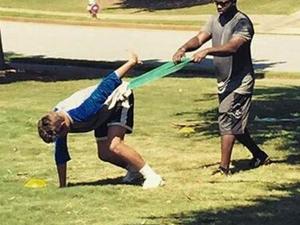 Xavier B. action photo