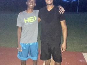 Jaydian J. Miller action photo