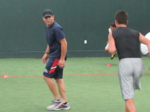 Frank K. action photo