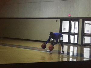 Clyde P. action photo