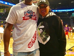 Jaydian J. Miller action photo