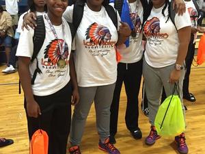 Tinekqua C. action photo