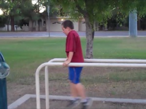 Kevin P. action photo