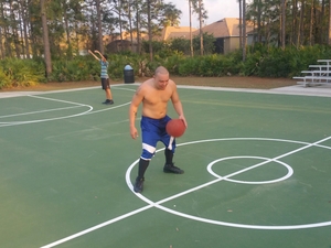 William B. action photo