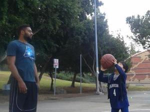 Harold G. action photo