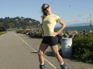 Debby K. action photo
