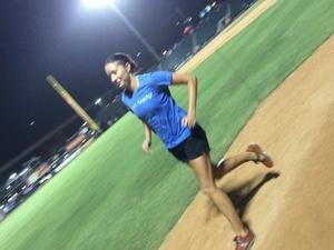 Yvonne R. action photo