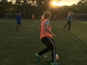 Emily L. action photo