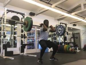 Ike Okoroike action photo