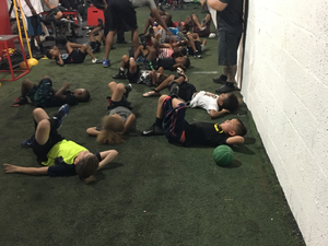 Coach Fred F. action photo