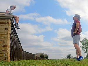 Joel O. action photo