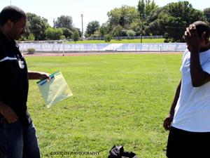 Raymond R. action photo