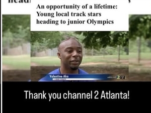 Valentine A. action photo