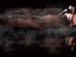 Aaron West action photo