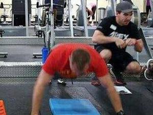 Michael C. action photo