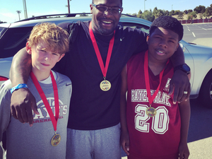 Deric T. action photo