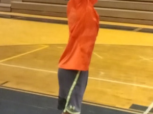 Coach Joe action photo