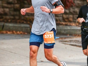 Patrick F. action photo